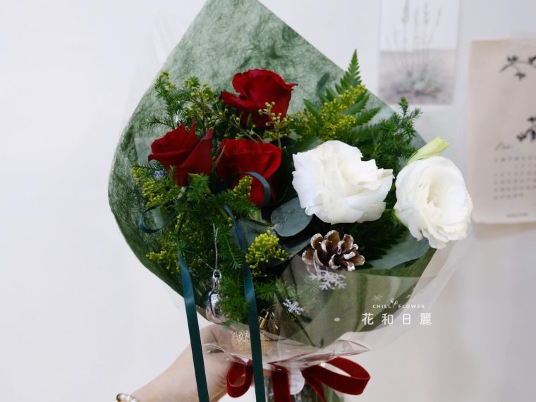 聖誕節花束